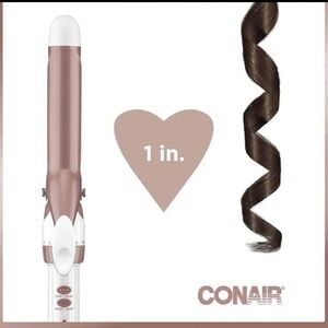 Brand new Conair CD701GNC Double Ceramic 1" Curling Iron